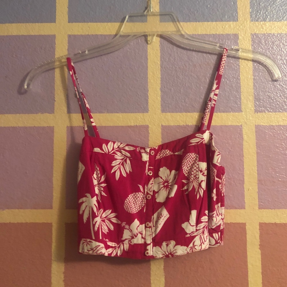 Hawaiian crop top